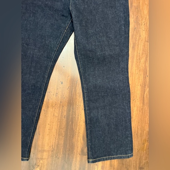 Lauren Ralph Lauren Classic Straight Jeans Size 14 P Dark Wash Preppy School EUC - Picture 5 of 16